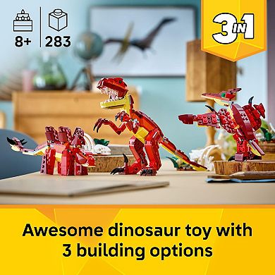 LEGO Creator 3-in-1 Fierce Dinosaur 31379 Building Kit (283 Pieces)