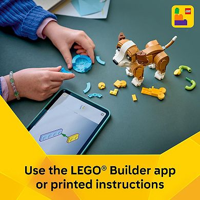 LEGO Creator 3-in-1 Playful Puppy Dog 31382 Building Kit (336 Pieces)
