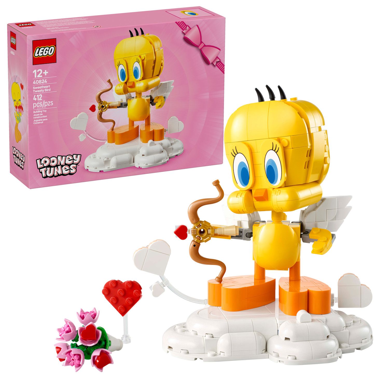 Детский конструктор LEGO Looney Tunes Sweetheart Tweety Bird 40824 Building Kit (412 Pieces) — фото 1