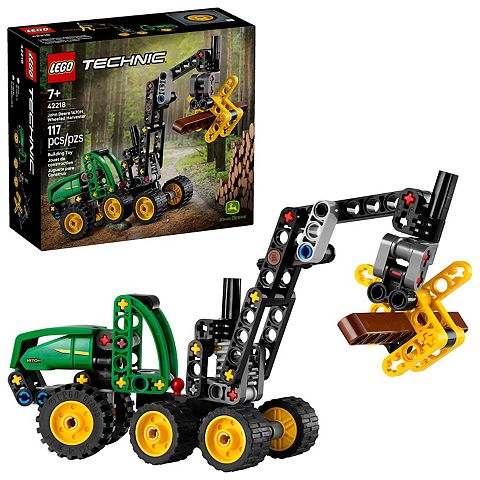 Детские конструкторы LEGO Technic John Deere 1470H Wheeled Harvester 42218 Building Kit (117 Pieces)