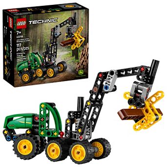 LEGO Technic John Deere 1470H Wheeled Harvester 42218 Building Kit (117 Pieces)