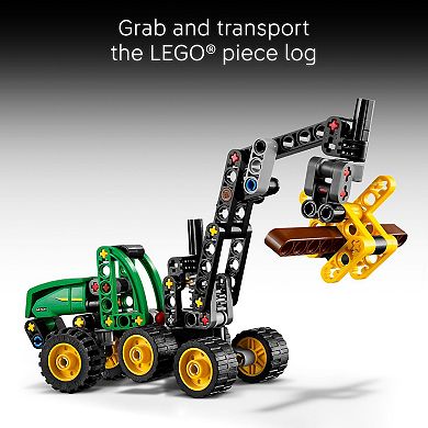 LEGO Technic John Deere 1470H Wheeled Harvester 42218 Building Kit (117 Pieces)