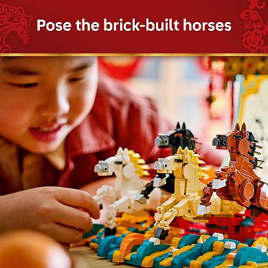 LEGO Spring Festival Galloping Horse Canvas 80119 Building Kit (1650 Pieces)
