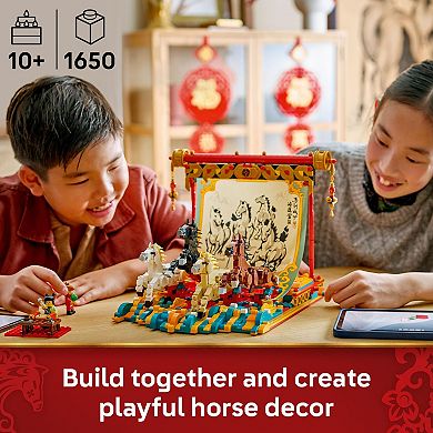 LEGO Spring Festival Galloping Horse Canvas 80119 Building Kit (1650 Pieces)