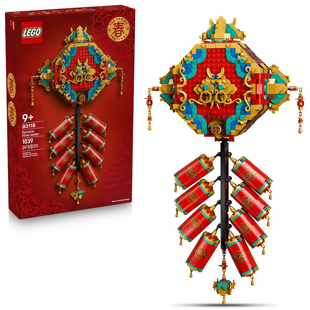 LEGO Spring Festival Fortune Firecracker 80118 Building Kit (1039 Pieces)