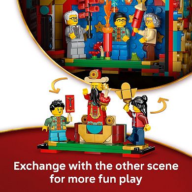 LEGO Spring Festival Fortune Firecracker 80118 Building Kit (1039 Pieces)