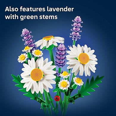 LEGO Botanicals Daisies 11508 Building Kit (133 Pieces)