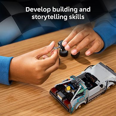 LEGO Speed Champions Time Machine from Back to the Future 77256 Building Kit (357 Pieces)