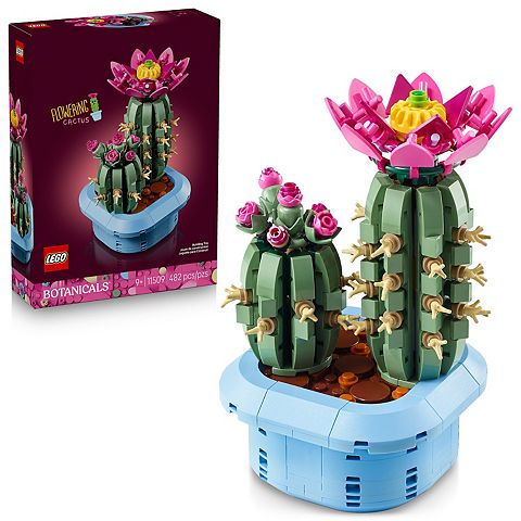 Детские конструкторы LEGO Botanicals Flowering Cactus 11509 Building Kit (482 Pieces)