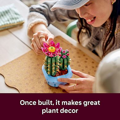 LEGO Botanicals Flowering Cactus 11509 Building Kit (482 Pieces)