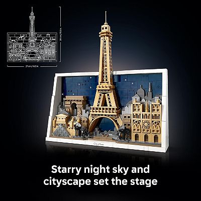 LEGO Architecture Paris City of Love 21064 Building Kit (958 Pieces)