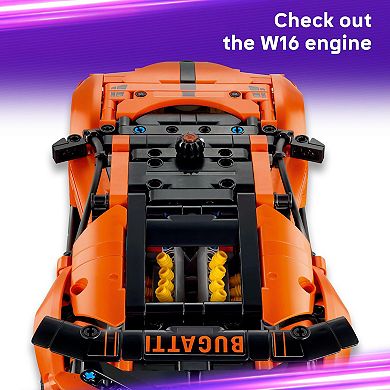 LEGO Technic Bugatti Chiron Pur Sport 42222 Building Kit (771 Pieces)