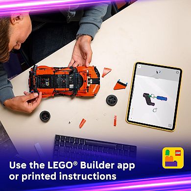 LEGO Technic Bugatti Chiron Pur Sport 42222 Building Kit (771 Pieces)