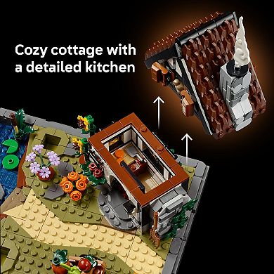 LEGO Icons Autumn Cottage Garden 11372 Building Kit (1102 Pieces)