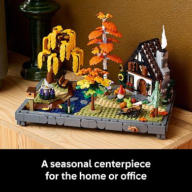 LEGO Icons Autumn Cottage Garden 11372 Building Kit (1102 Pieces)