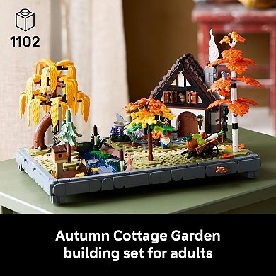 LEGO Icons Autumn Cottage Garden 11372 Building Kit (1102 Pieces)