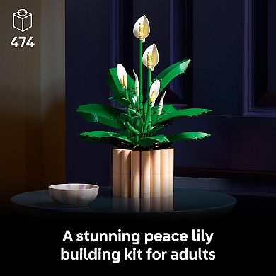 LEGO Botanicals Peace Lily 11504 Building Kit (474 Pieces)