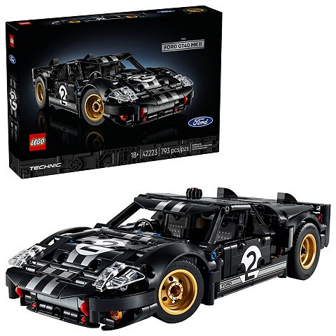 Детские конструкторы LEGO Technic 1966 Ford GT40 MKII Race Car 42223 Building Kit (793 Pieces)