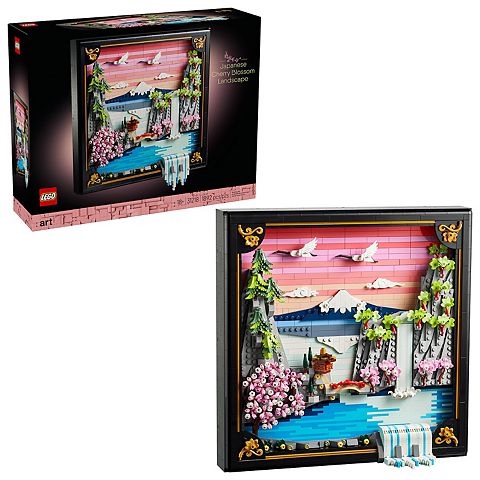 Детские конструкторы LEGO Art Japanese Cherry Blossom Landscape 31218 Building Kit (1892 Pieces)