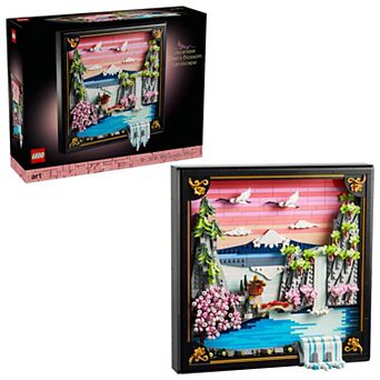 LEGO Art Japanese Cherry Blossom Landscape 31218 Building Kit (1892 Pieces)