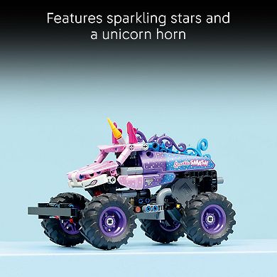 LEGO Technic Monster Jam Sparkle Smash 42220 Building Kit (243 Pieces)