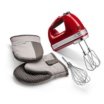 KitchenAid® 7-Speed Hand Mixer & Oven Mitts