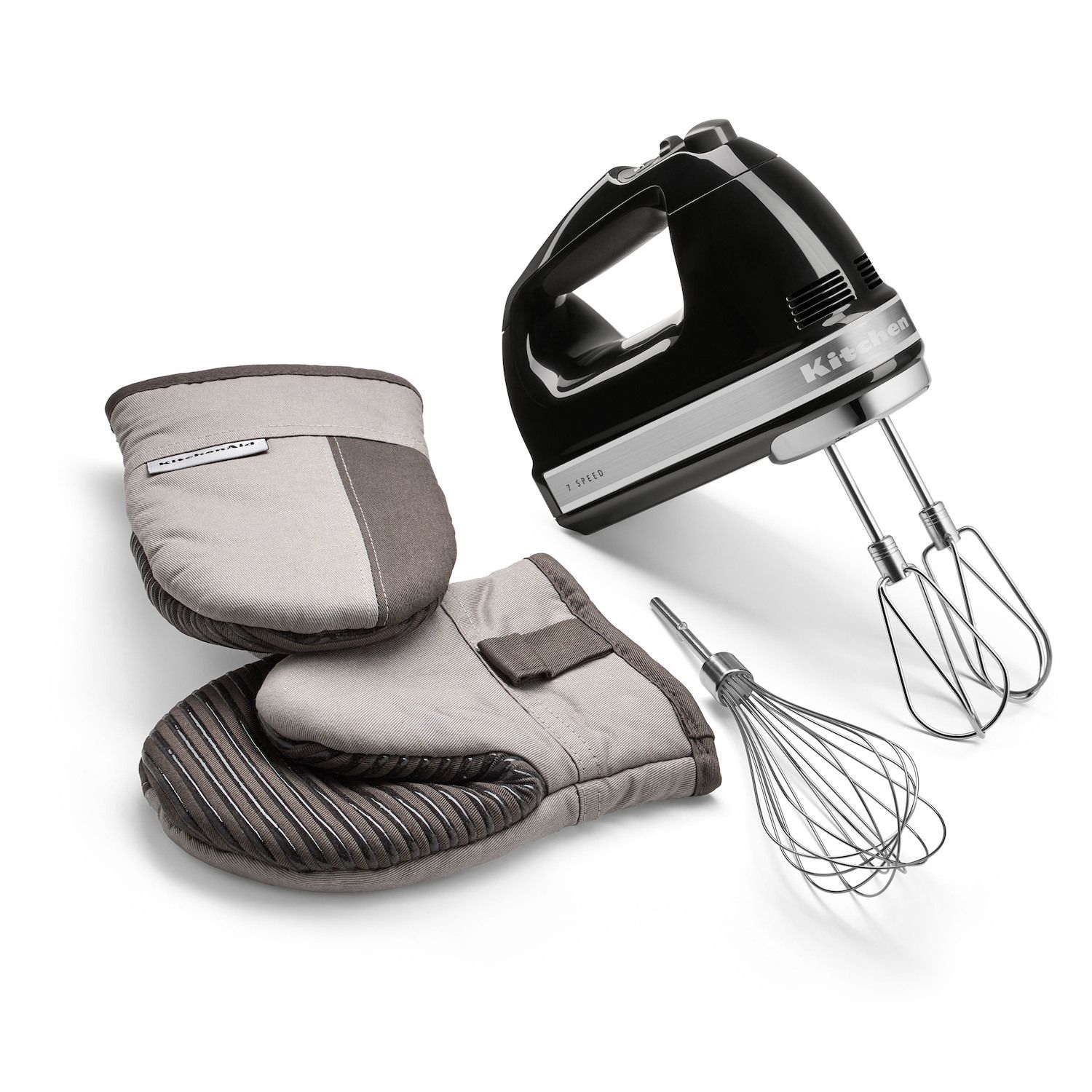KitchenAid® 7-Speed Hand Mixer & Oven Mitts