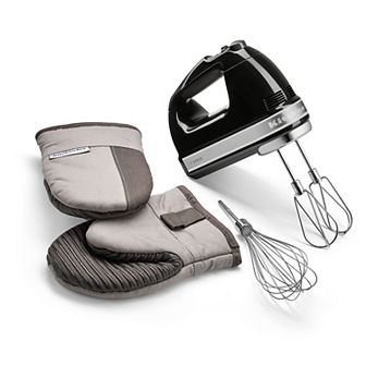 KitchenAid® 7-Speed Hand Mixer & Oven Mitts