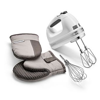 KitchenAid® 7-Speed Hand Mixer & Oven Mitts