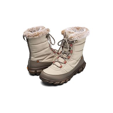 Bogs Cedar Quilt Lace Women's Lace-Up Quilted Boots