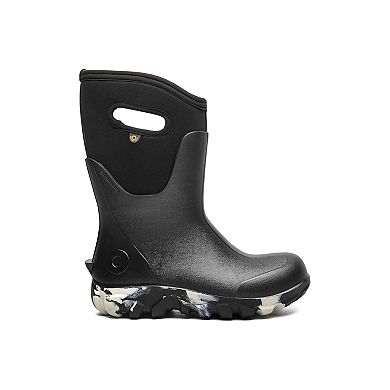 Bogs Classic Seamless Women's Mid Outline Leaves Boots