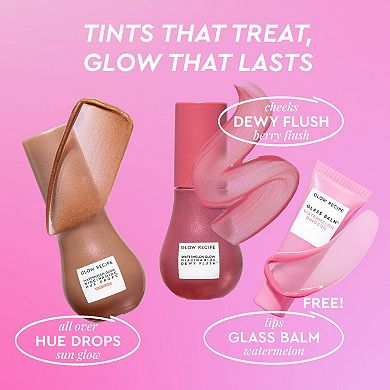 Best of Glow Hues - Tinted Serum, Cheek & Lip Gift Set