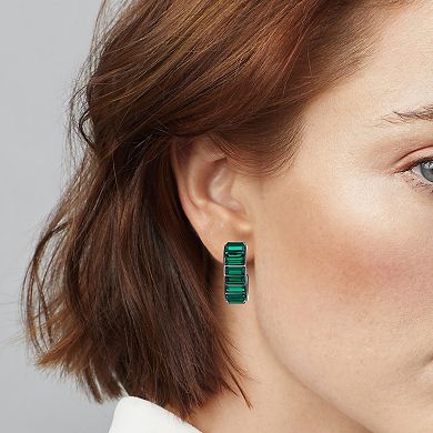 Simply Vera Vera Wang Silver Tone Post Hoop Earrings