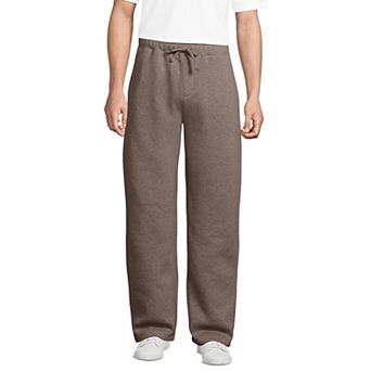 Men's Lands' End Serious Sweats Wide-Leg Pants