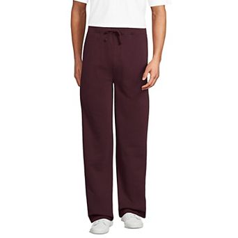 Men's Lands' End Serious Sweats Wide-Leg Pants