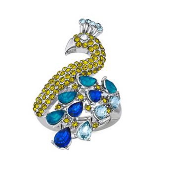 Simply Vera Vera Wang Stretch Peacock Tail Ring
