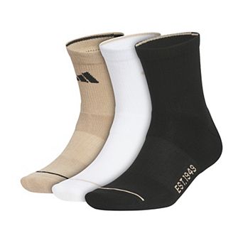 Men's adidas Cushioned Sport 4.0 3-Pack High Quarter Socks