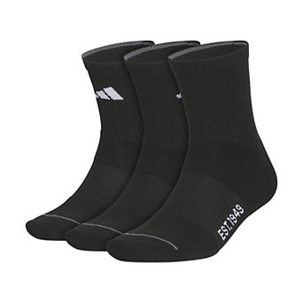 Men's adidas Cushioned Sport 4.0 3-Pack High Quarter Socks