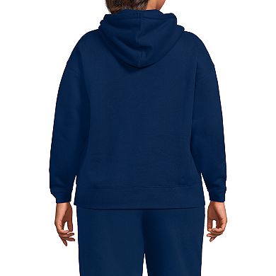 Plus Size Lands' End Serious Sweats Hoodie