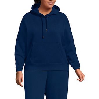 Plus Size Lands' End Serious Sweats Hoodie