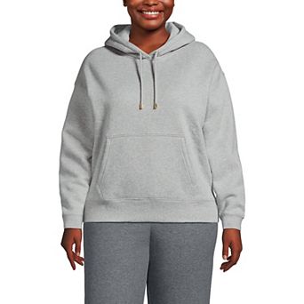 Plus Size Lands' End Serious Sweats Hoodie