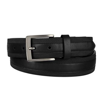 Men's FLX Stretch Perforated Suede Edge Casual Belt