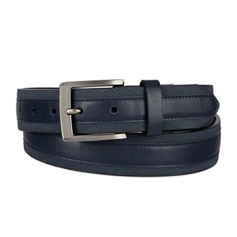 Men's FLX Stretch Perforated Suede Edge Casual Belt