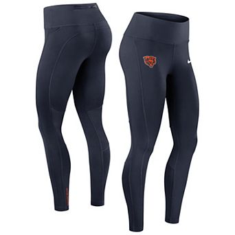 Women's Nike Navy Chicago Bears Primetime Epic Fast Performance Leggings