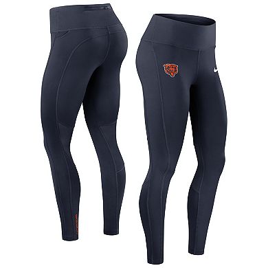 Women's Nike Navy Chicago Bears Primetime Epic Fast Performance Leggings