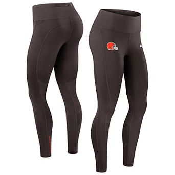 Women's Nike Brown Cleveland Browns Primetime Epic Fast Performance Leggings