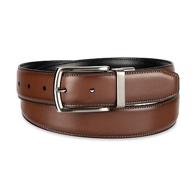 men's stretch dress belt Haggar Men's Reversible Stretch Dress Belt, XL, Leather