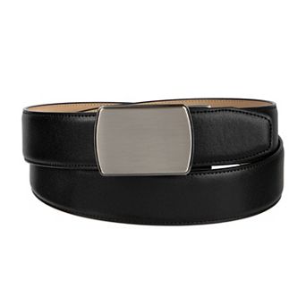 Men's Haggar® Tension Locking Plaque Buckle Dress Belt