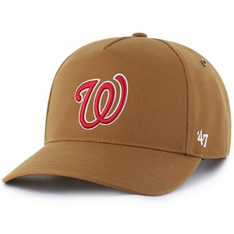 Men's Carhartt x '47 Brown Washington Nationals Hitch Adjustable Hat