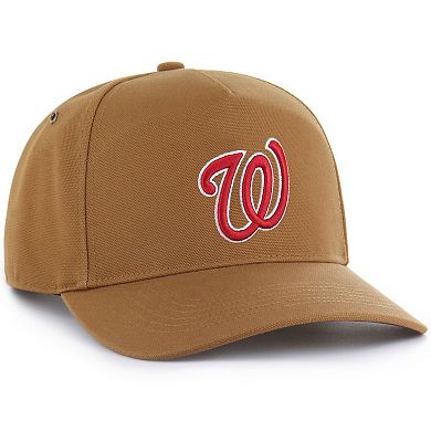 Men's Carhartt x '47 Brown Washington Nationals Hitch Adjustable Hat
